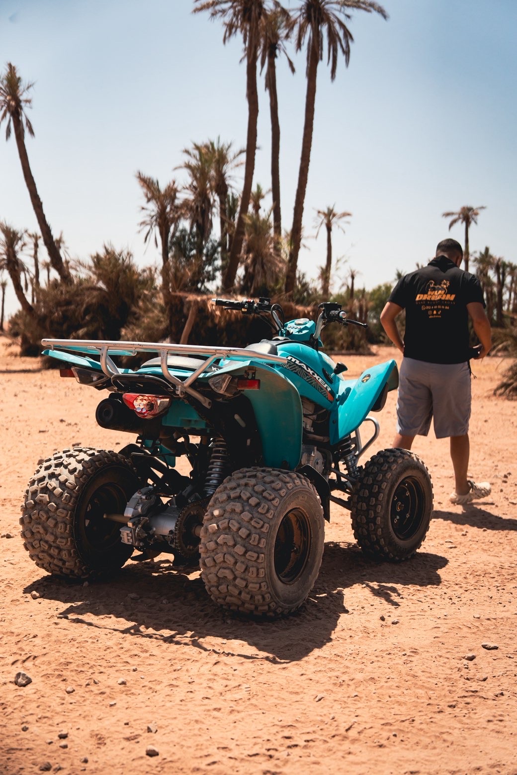Balade en quad dans la Palmeraie de Marrakech