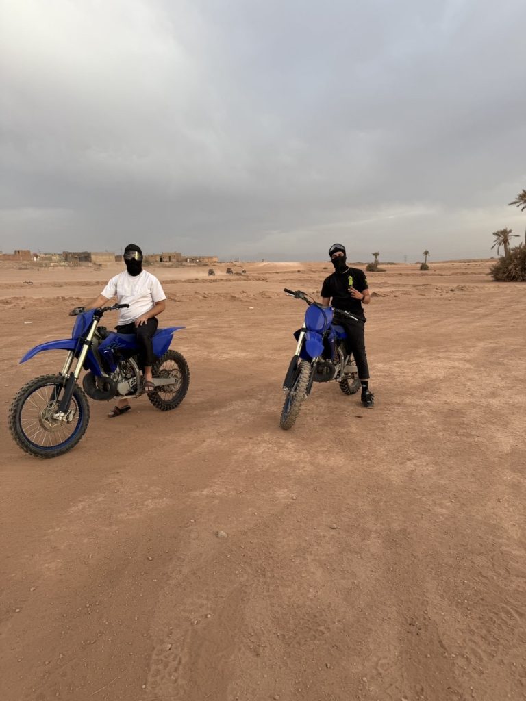 moto cross Marrakech désert