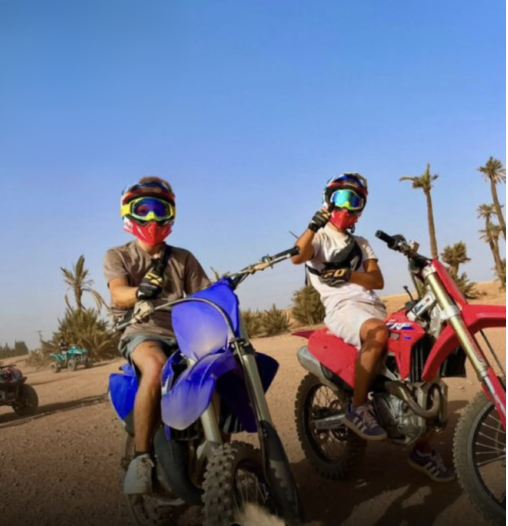 moto cross Marrakech désert