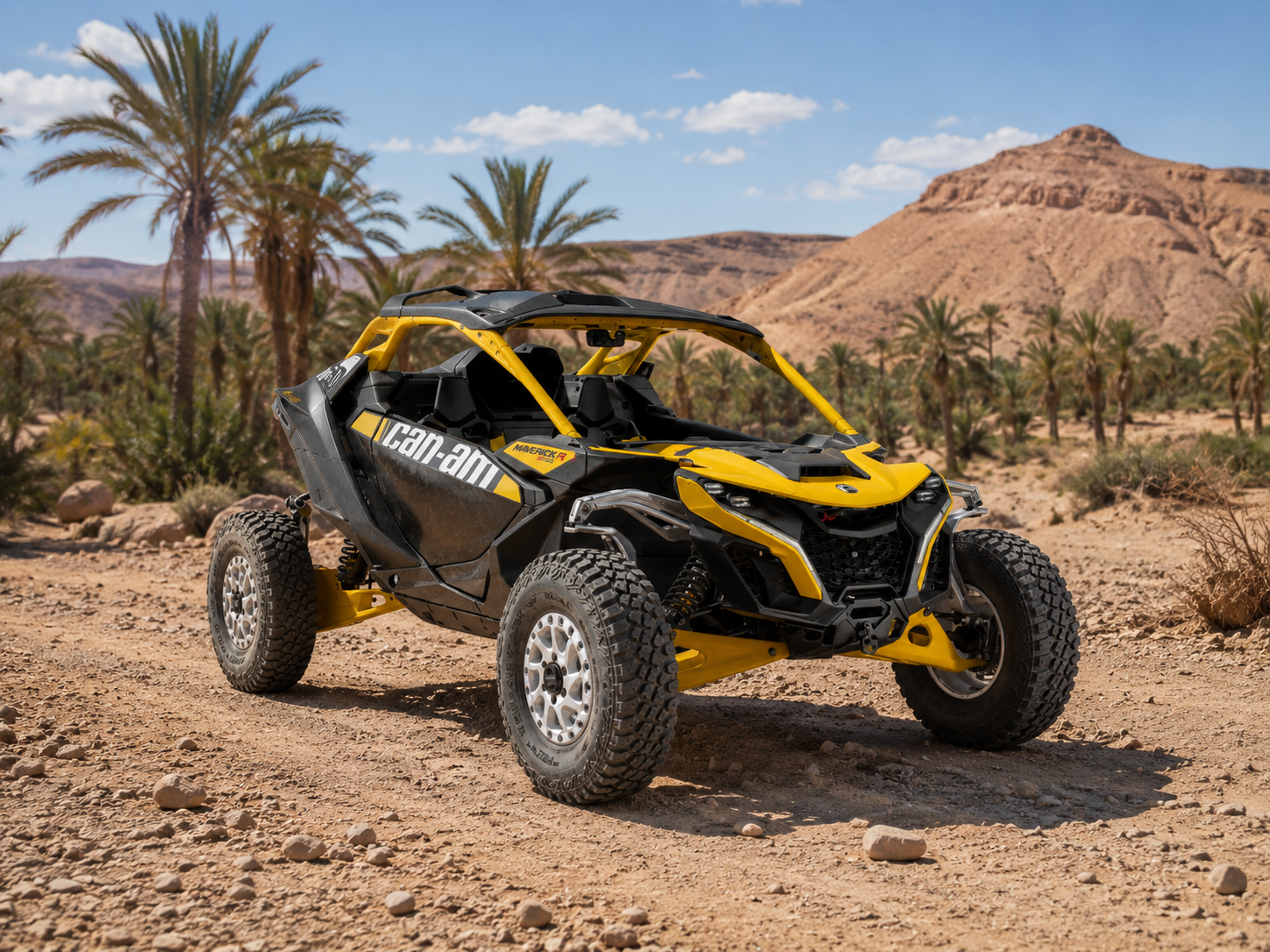 Maverick R deux places dans le désert de Marrakech